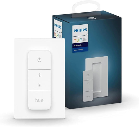 Philips Hue Dimmer Switch V2 | Wireless Smart Light Control Switch